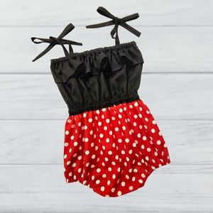 minnie mouse baby romper